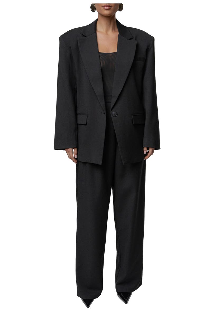 JLUXLABEL Refined Moments Trouser, Alternate, color, Black