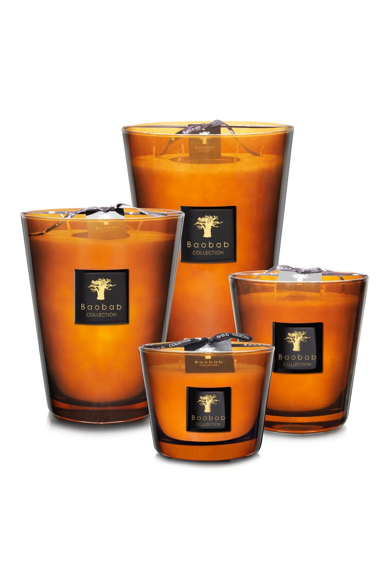 Les Prestigieuses Cuir de Russie Candle, Alternate, color, BROWN-EXTRA LARGE