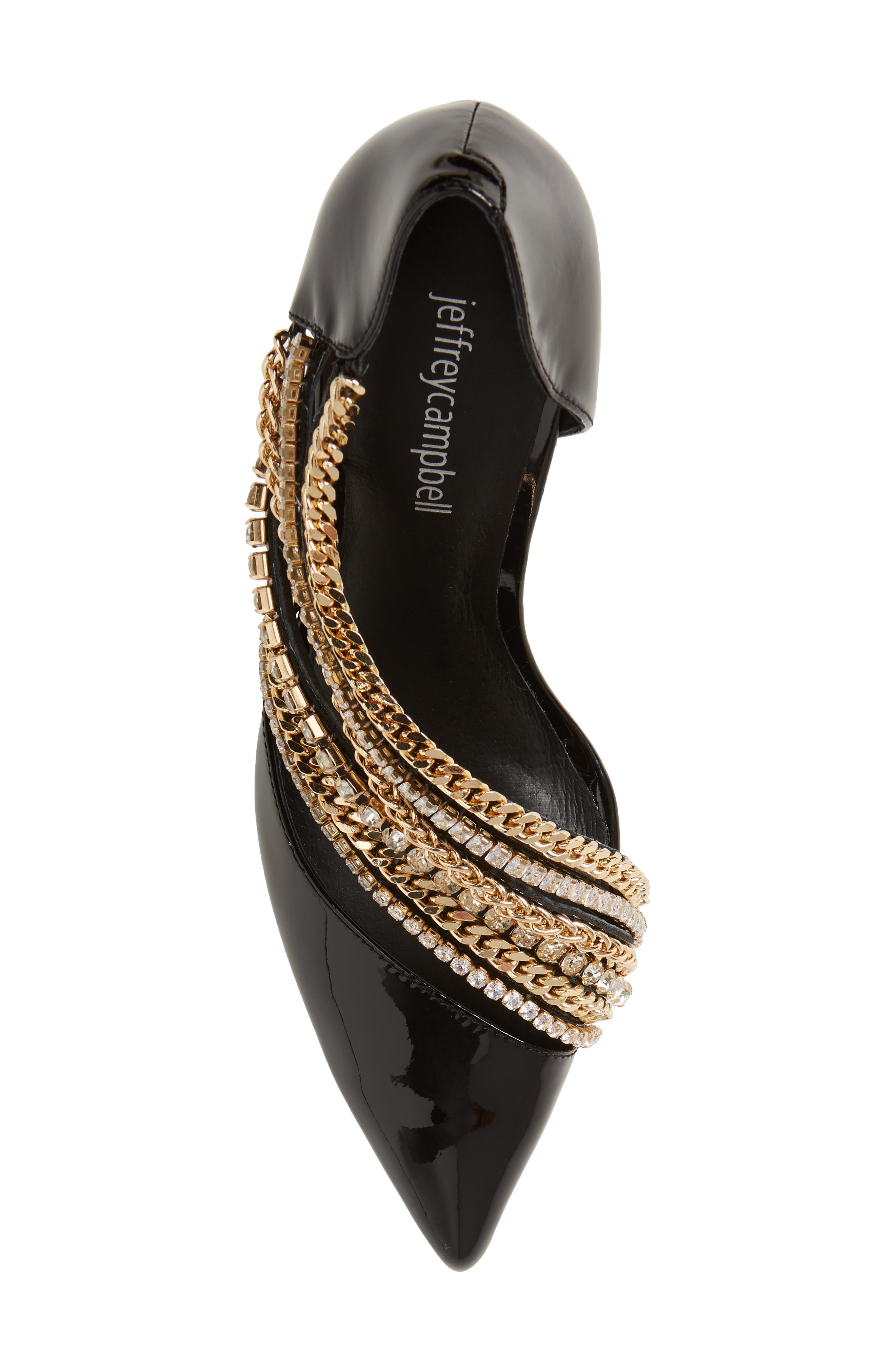 Jeffrey Campbell Orderly Embellished d'Orsay Pump, Alternate, color, 