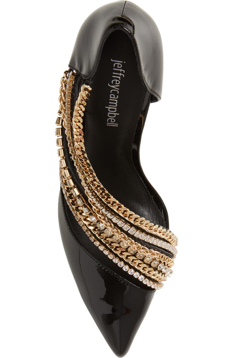 Jeffrey Campbell Orderly Embellished d'Orsay Pump, Alternate, color,