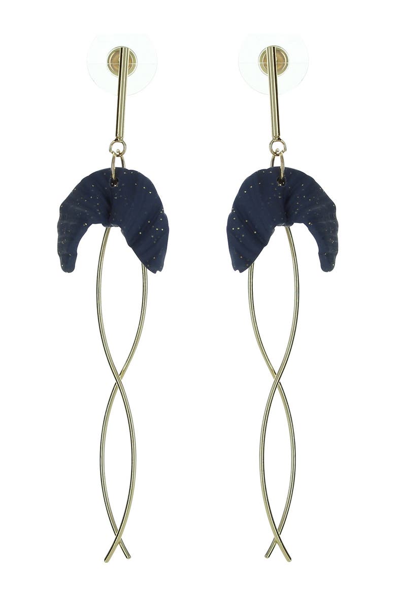 OLIVIA WELLES Paloma Wavy Drop Earrings, Main, color, 