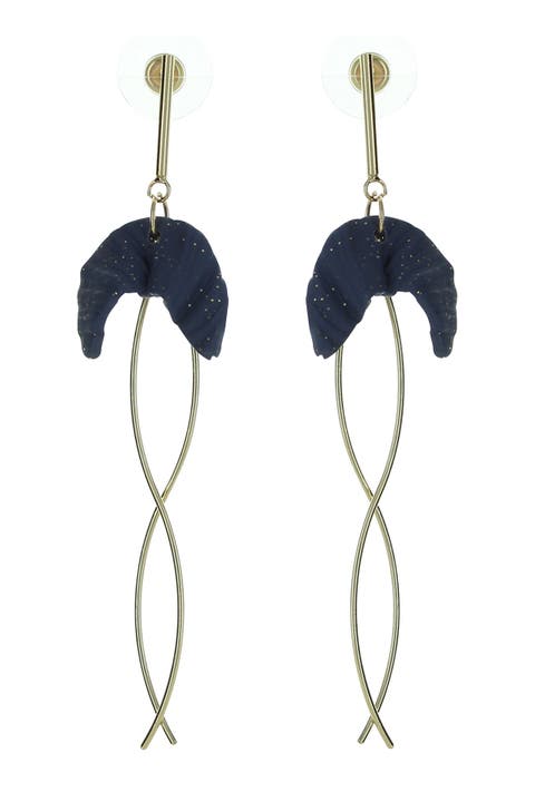 Paloma Wavy Drop Earrings