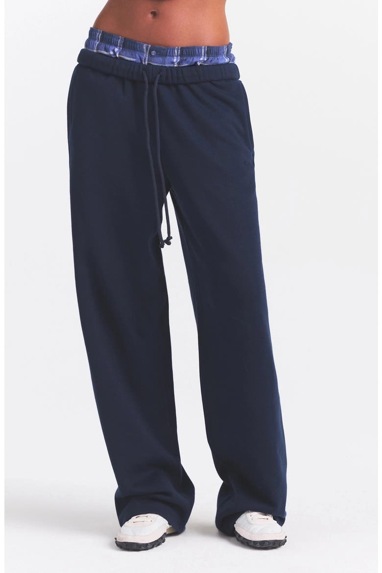 Classic Straight Leg Pants, Main, color, NAVY
