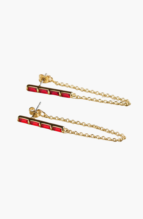 Shop Nickel & Suede Lucia Statement Earrings