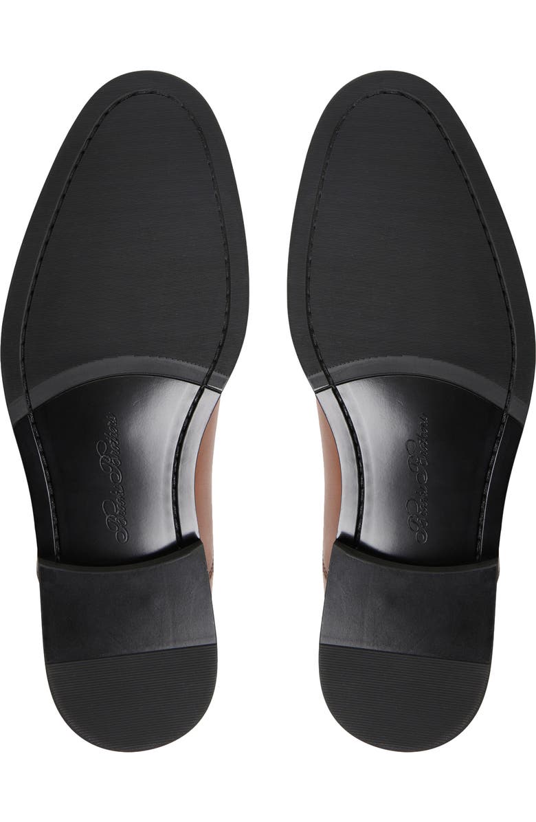 Brooks Brothers Cassel Cap Toe Oxford, Alternate, color, Cognac Leather Smooth