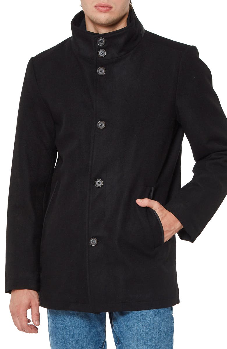 Vince Camuto Short Wool Blend Car Coat, Main, color,