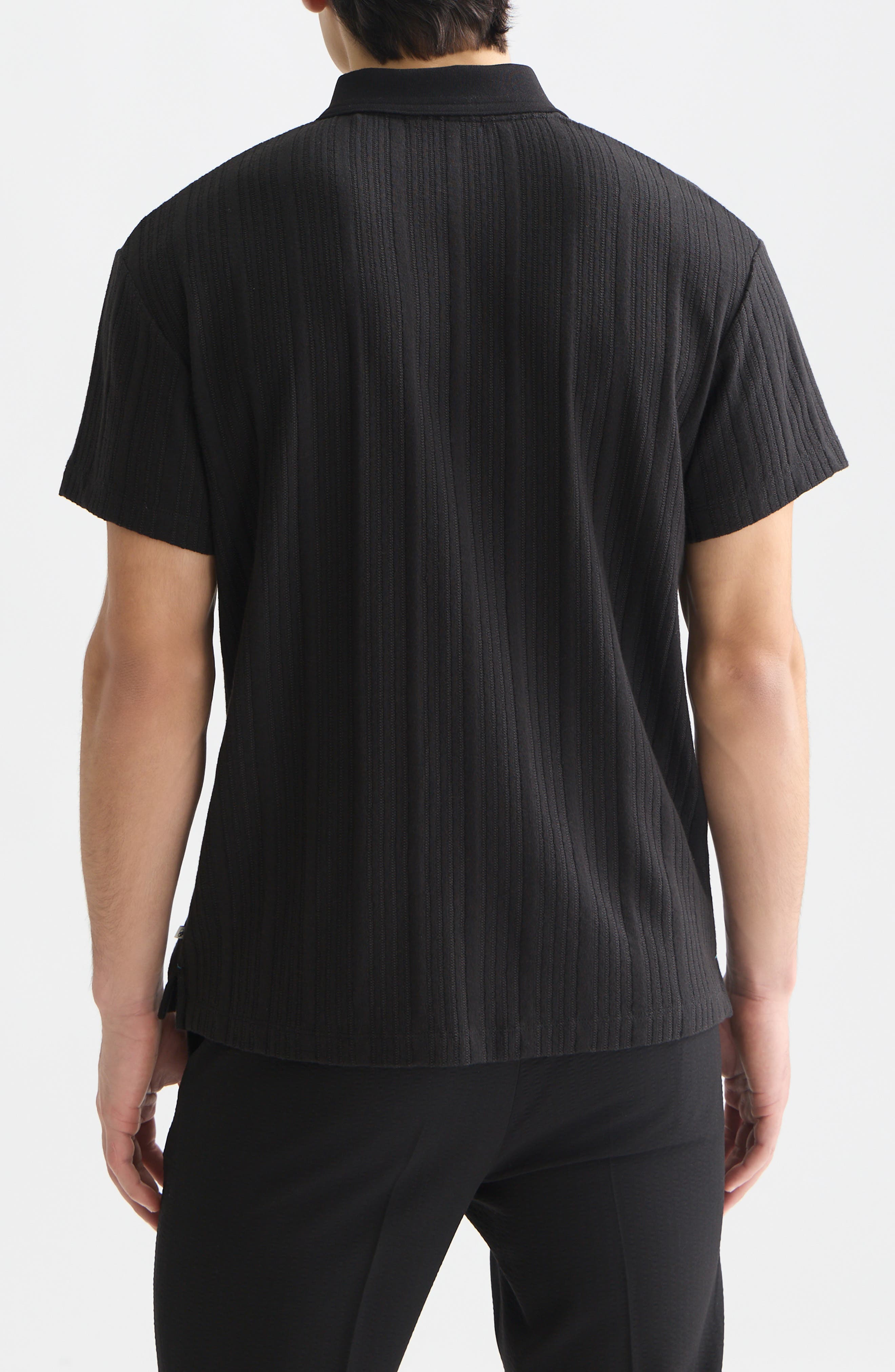 Relaxed Fit Rib Polo - image 2