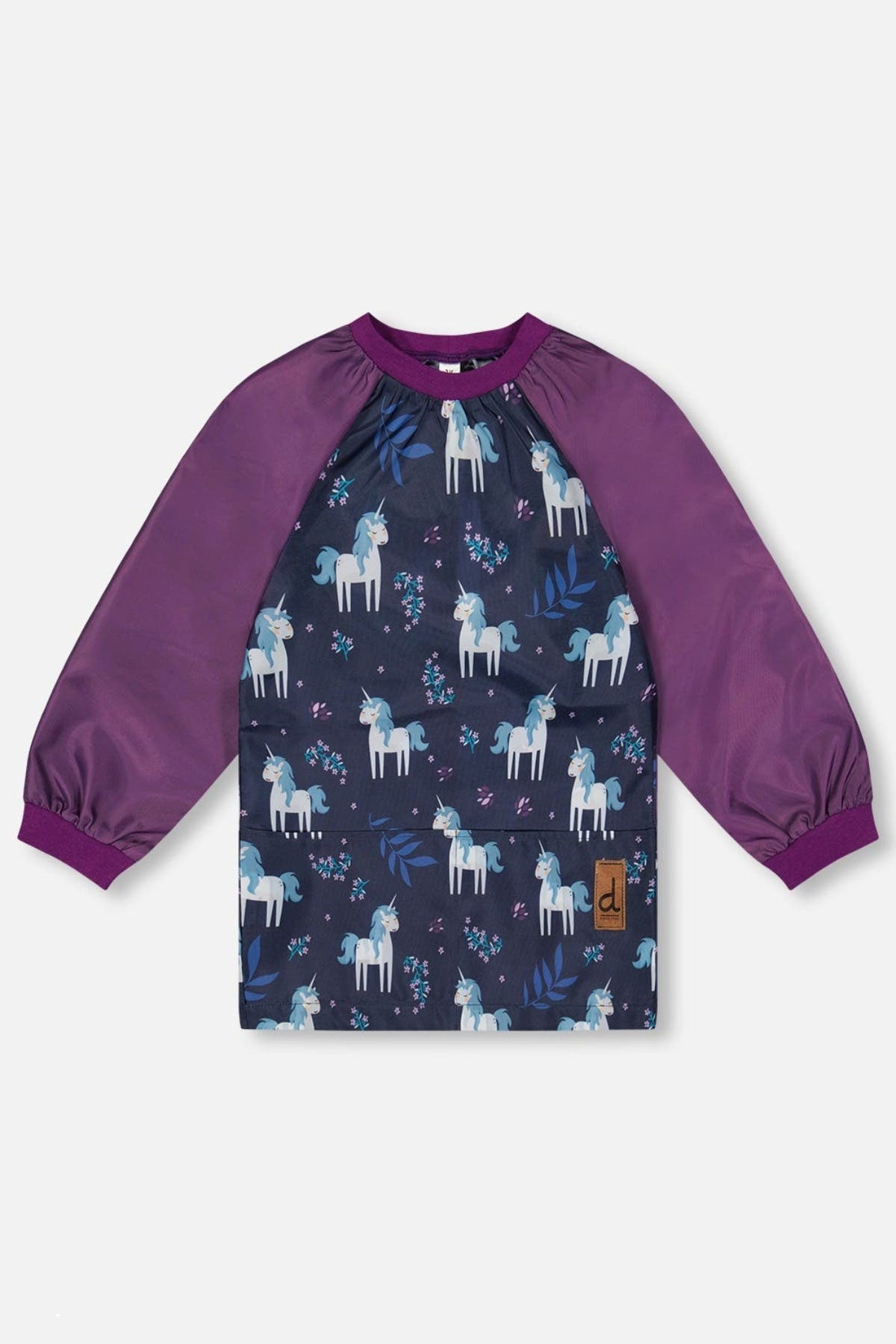 selected Blue and Purple Unicorn Print