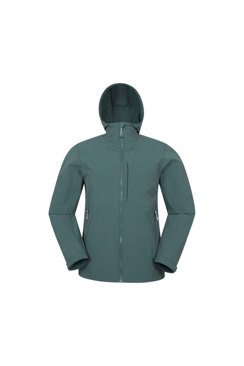 Retreat Packable Soft Shell Jacket, Main, color, Green