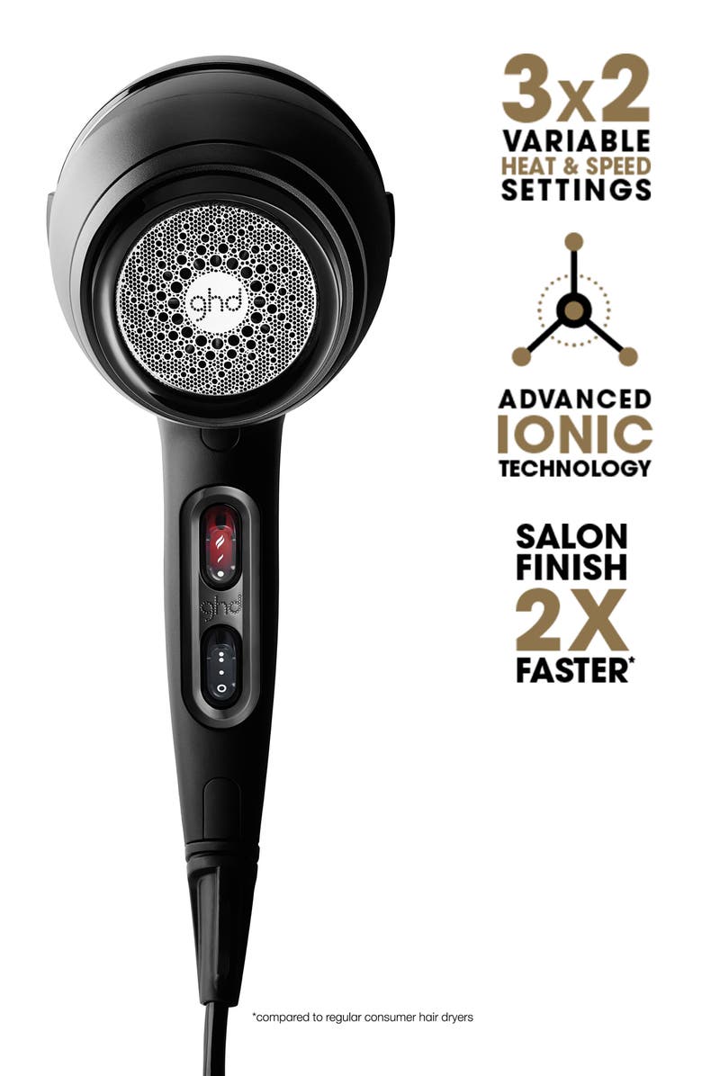 ghd air<sup>®</sup> 1600W Professional Hair Dryer, Alternate, color, Black