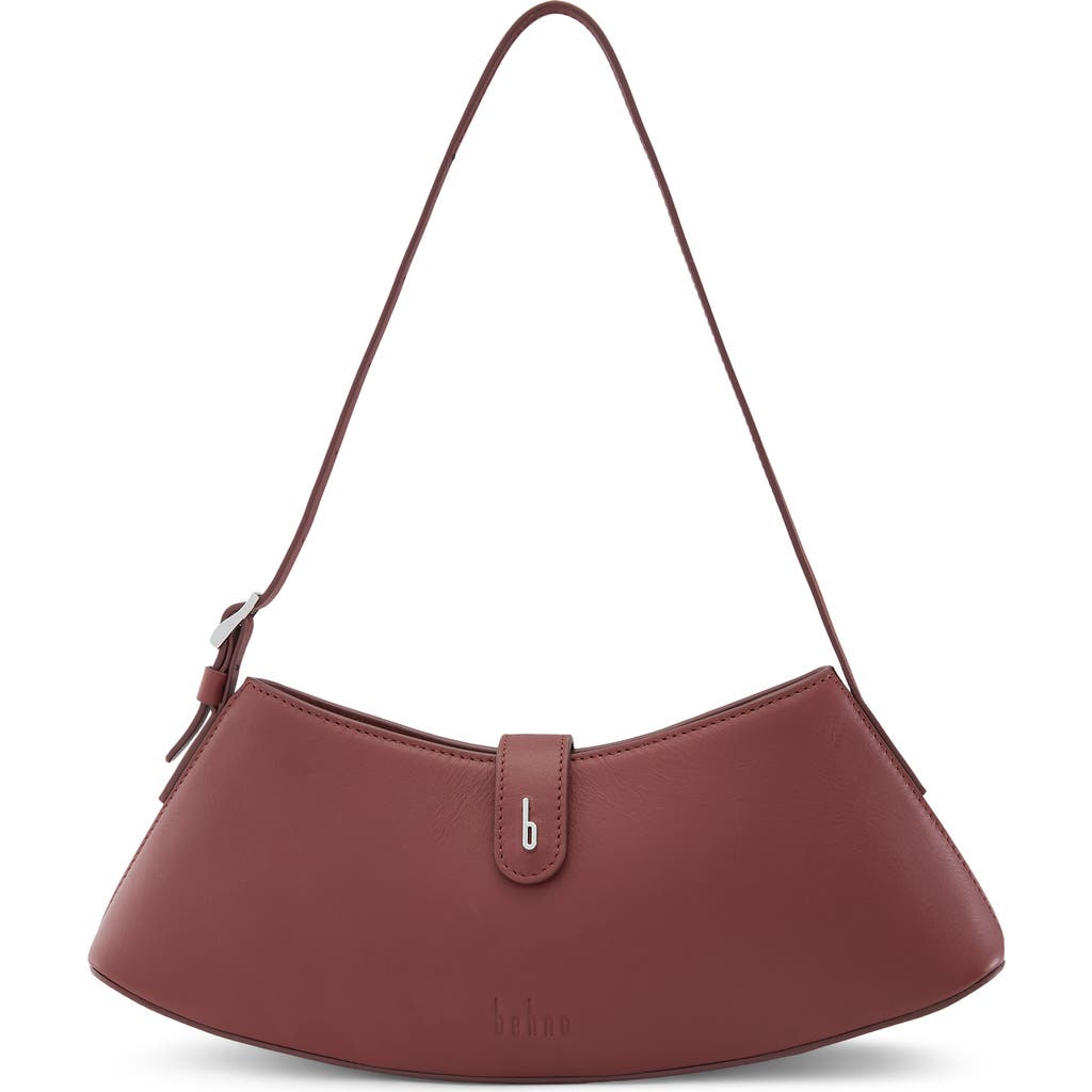 behno Mini Ruth Leather Shoulder Bag in Brick  product