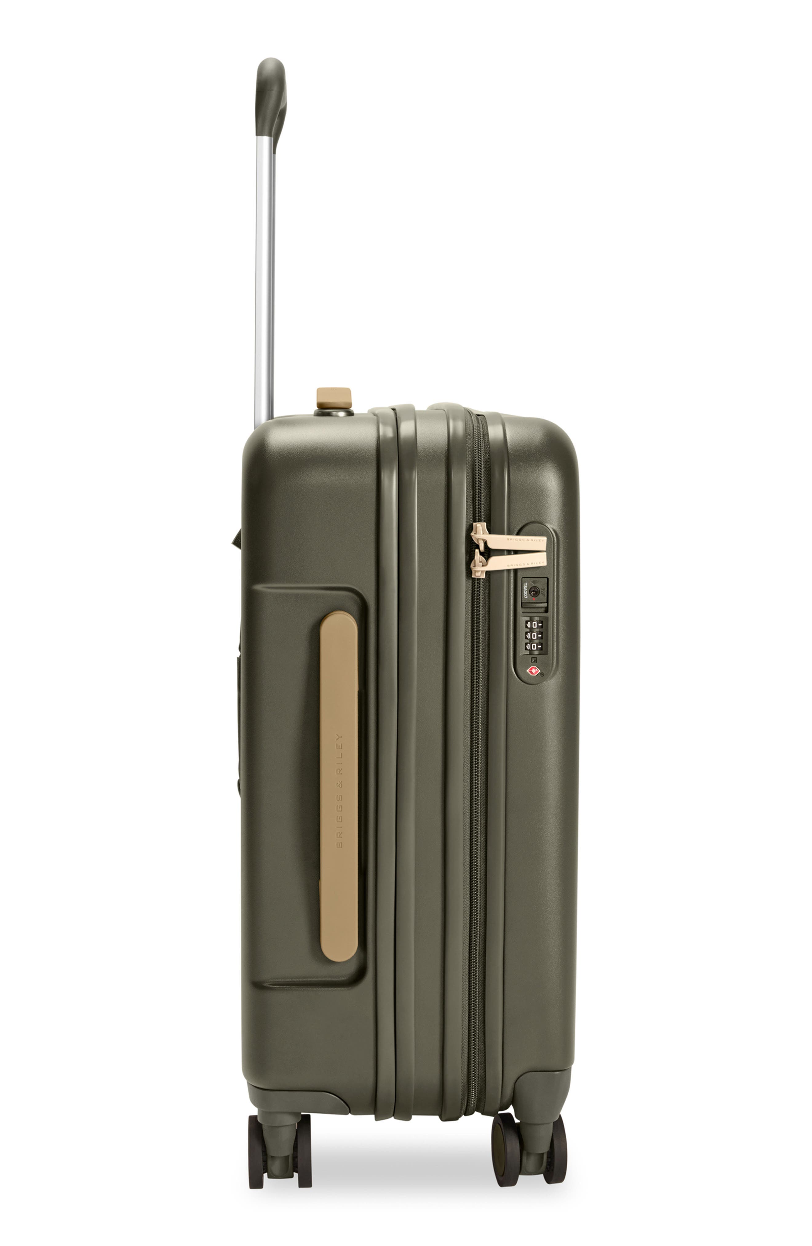 Briggs & Riley SYMPATICO GLOBAL CARRY-ON EXPA, Alternate, color, Olive