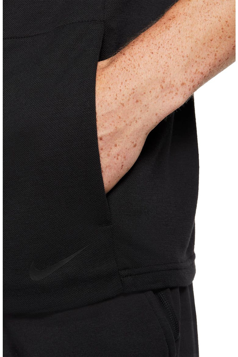 Yoga Dri-FIT Hyperdry Hoodie, Alternate, color, BLACK