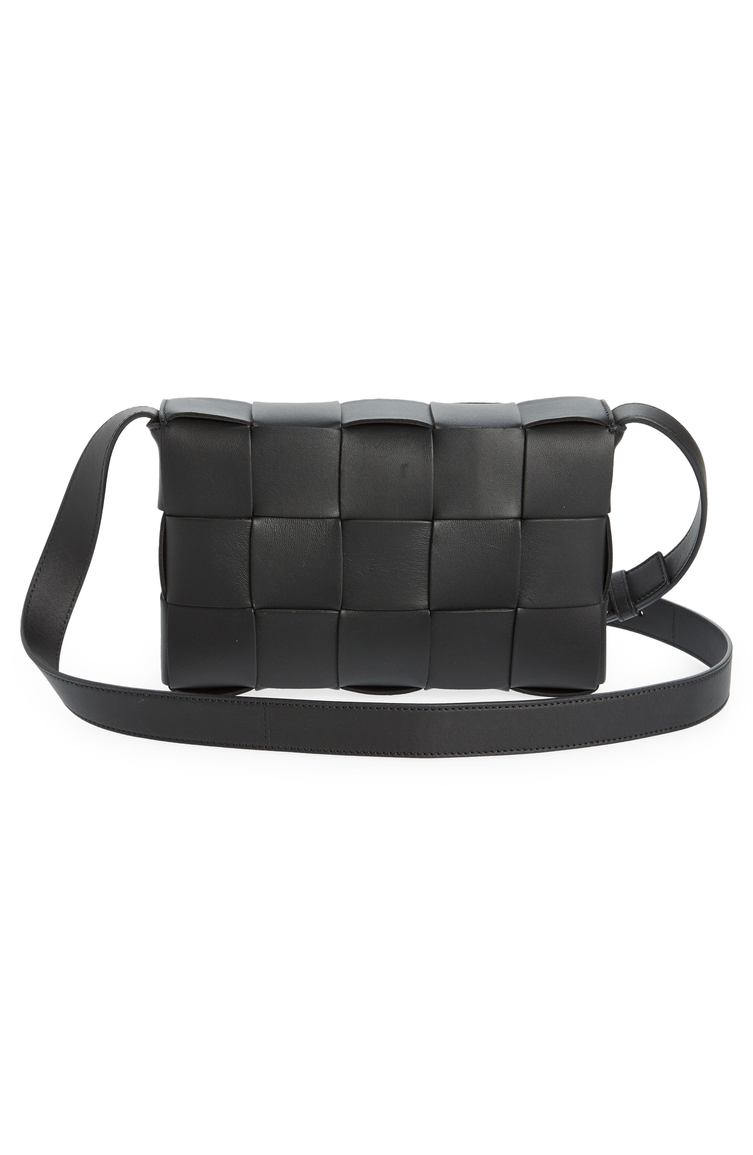 Bottega Veneta Intrecciato Leather Crossbody Bag, Alternate, color, 