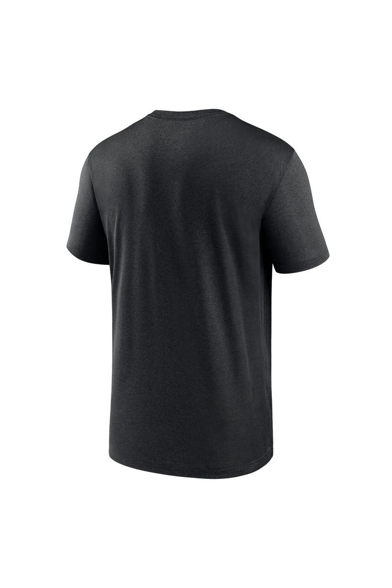 Men's Nike Black Las Vegas Raiders Primetime Legend Wordmark Performance T-Shirt, Alternate, color, Black