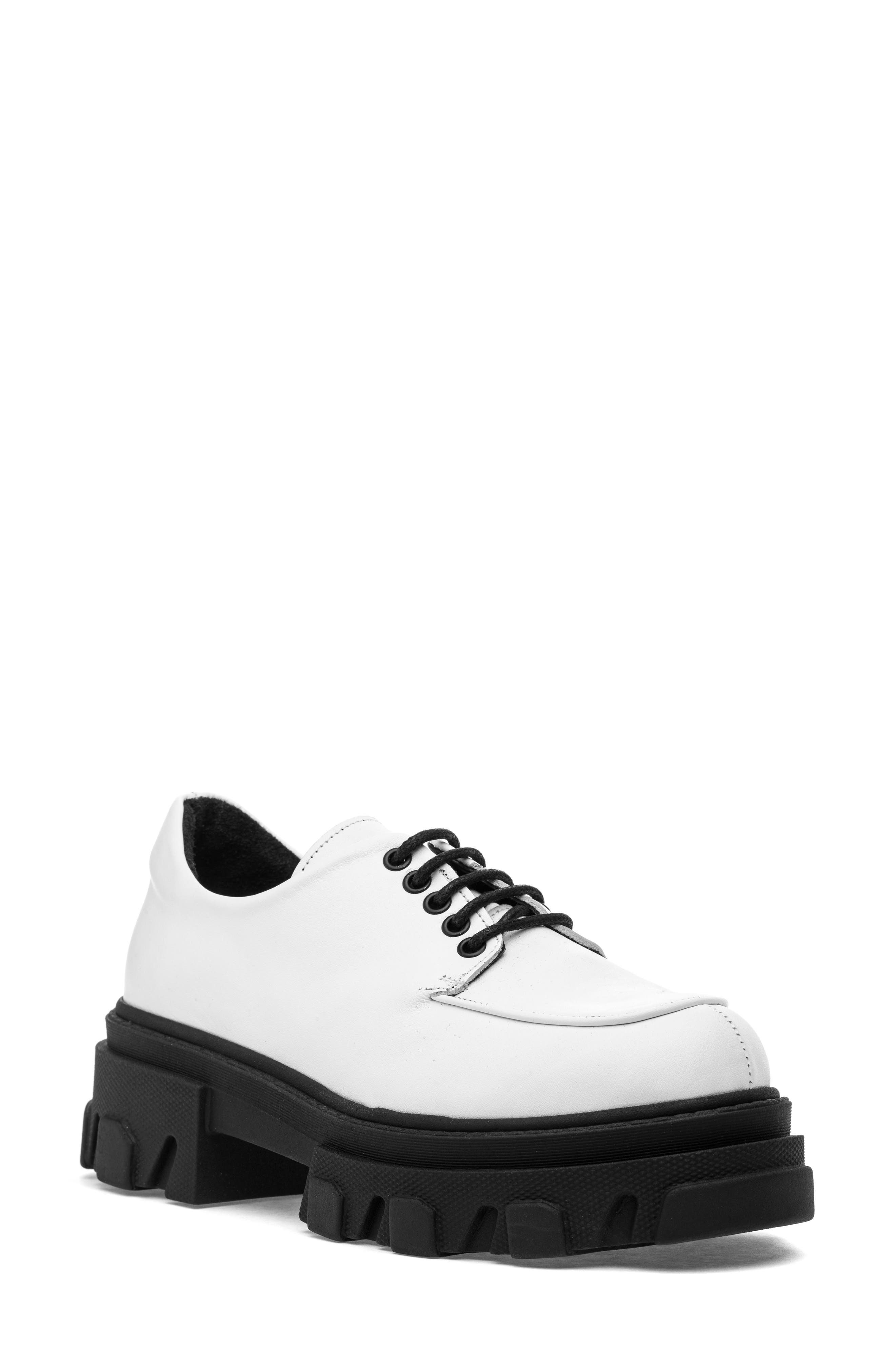 Corrie Platform Oxford, Main, color, WHITE LEATHER