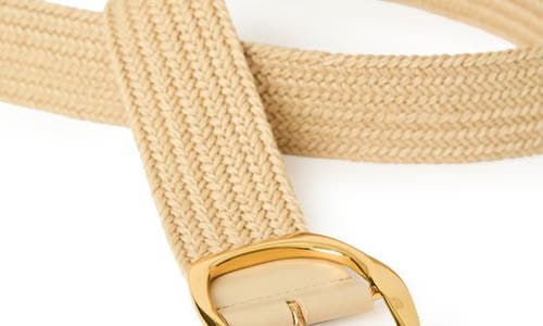 B-low The Belt Edmond Woven Belt In Neutral