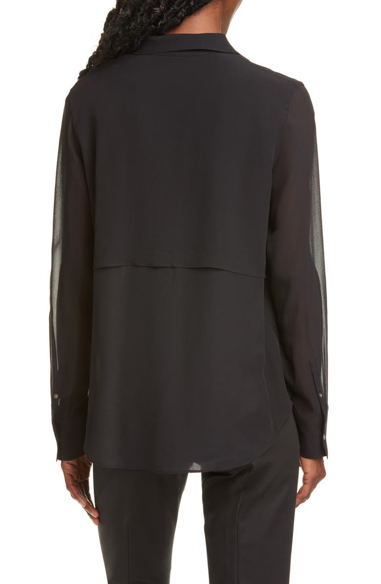 Club Monaco Bernee Silk Shirt, Alternate, color,