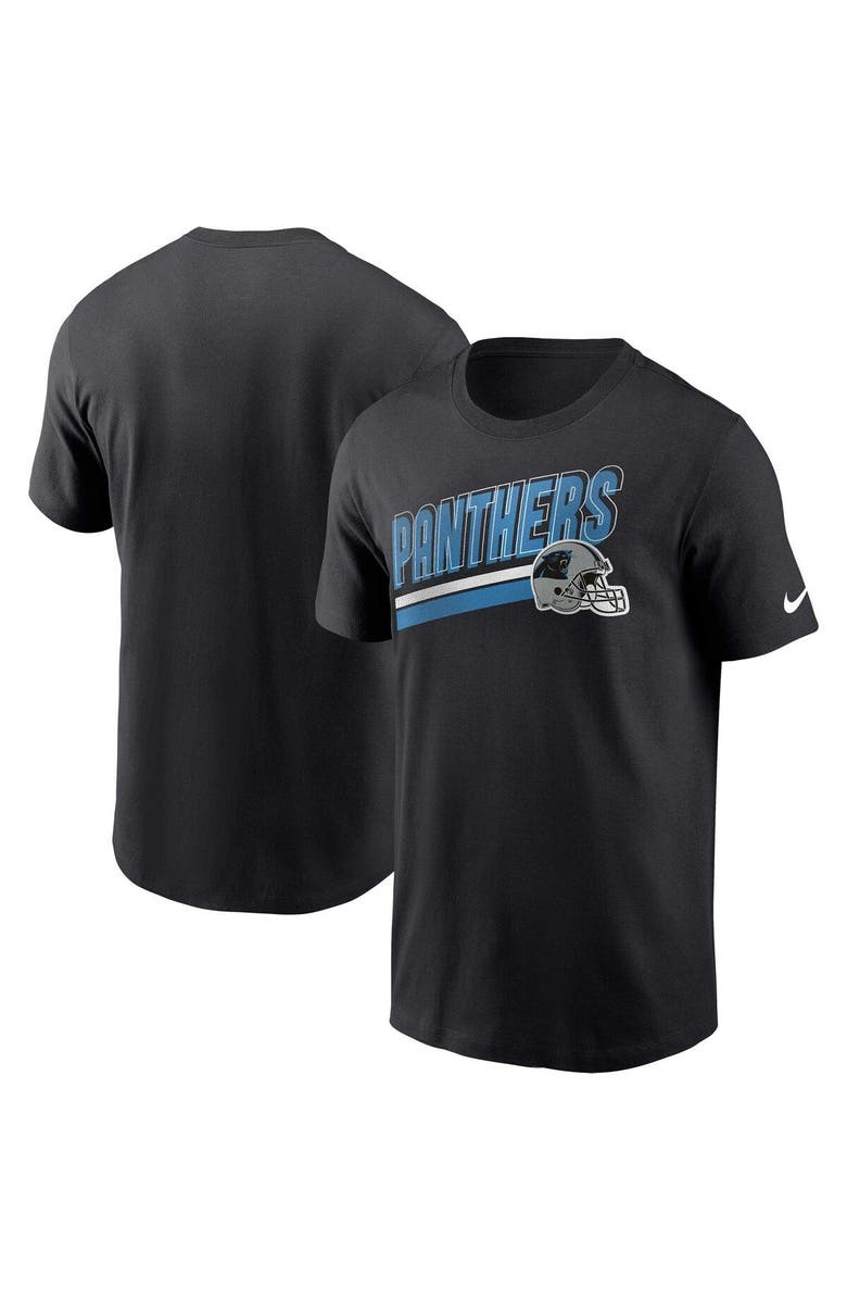 Nike Men's Nike Black Carolina Panthers Essential Blitz Lockup T-Shirt, Main, color, Black