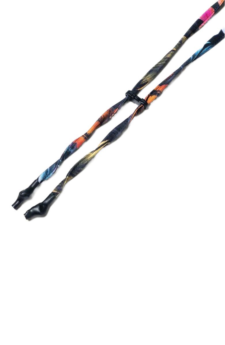 Hemlock Duke Little Kids Straw Lifeguard Hat, Alternate, color, Hawaiian Floral