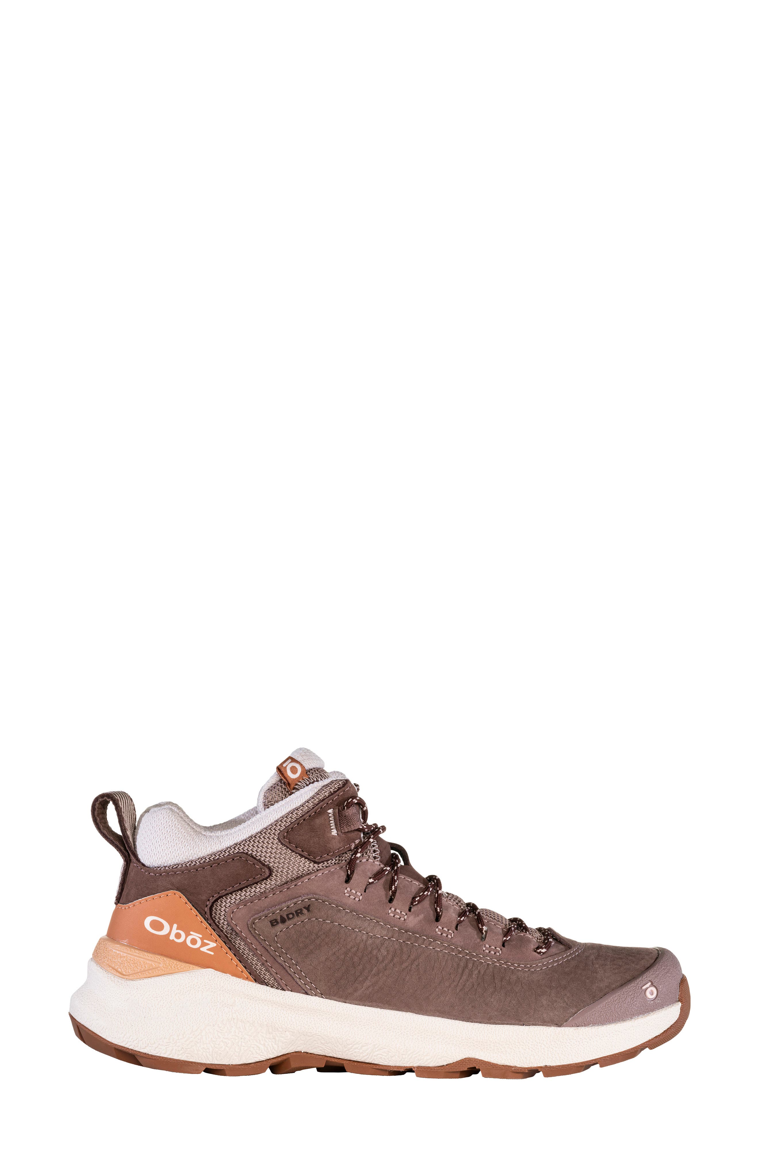 Cottonwood Mid B-DRY Waterproof Hiking Shoe, Alternate, color, FIG