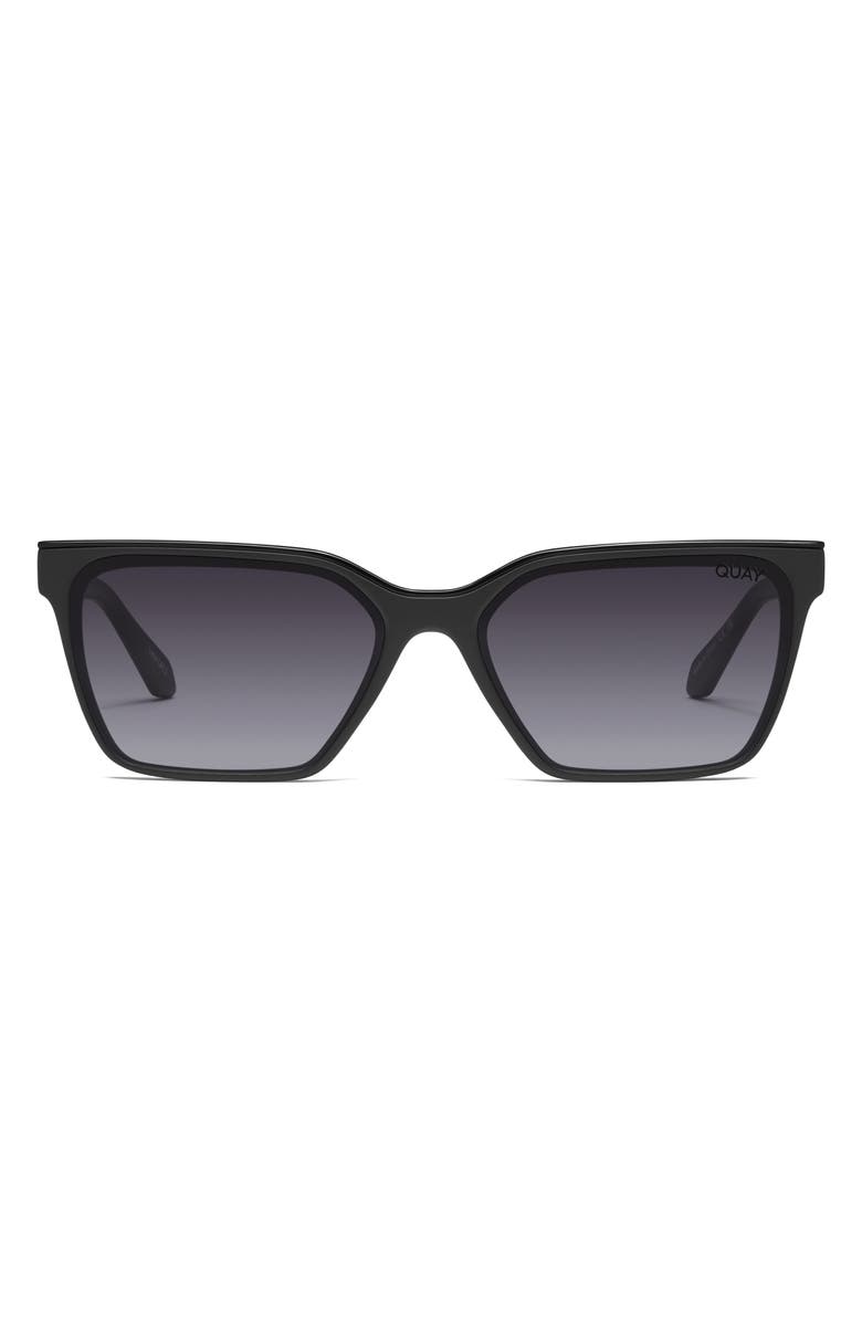QUAY Top Shelf 41mm Gradient Small Square Sunglasses, Main, color,