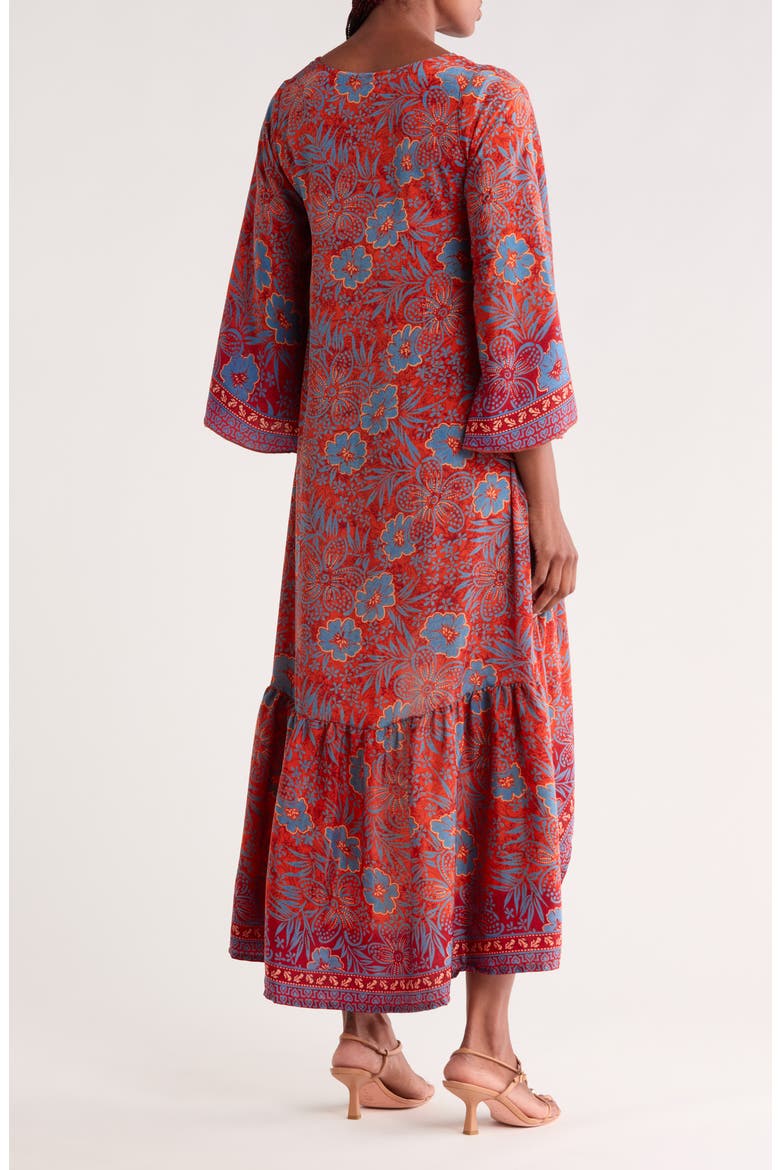 High Low Tunic Dress, Alternate, color, RED