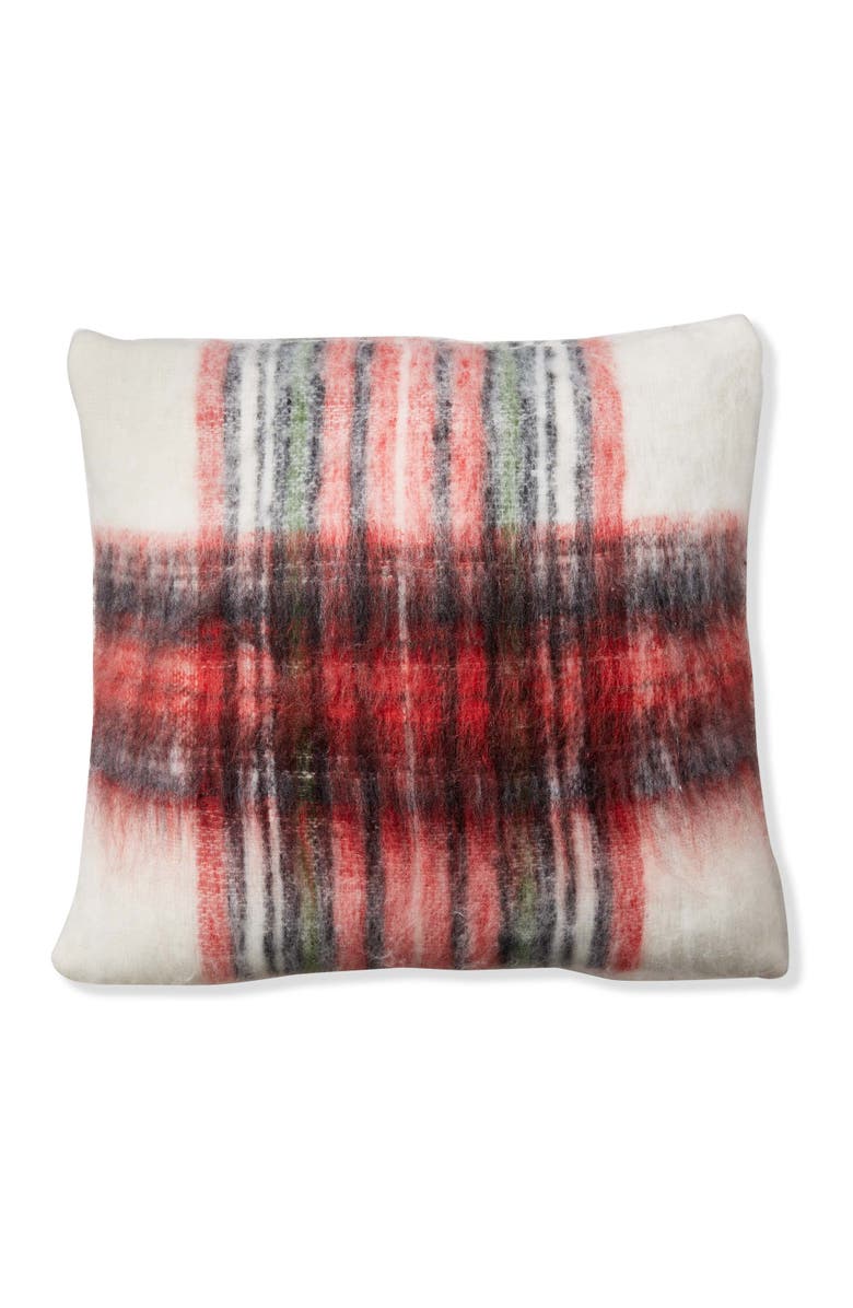 tag Red Multi Tartan Check Throw Pillow Perfect for Christmas Decor, Main, color, Red
