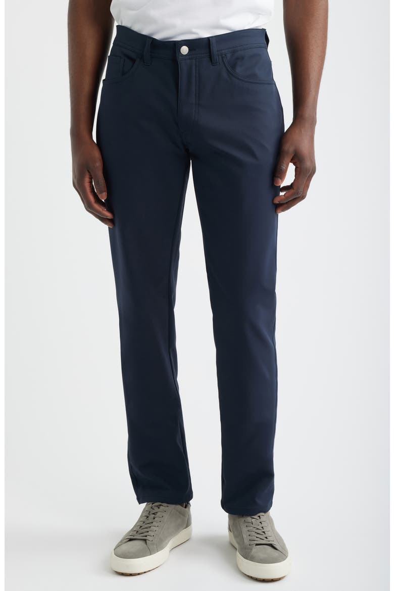 Sonoma Twill Five-Pocket Pants, Main, color, MIDNIGHT