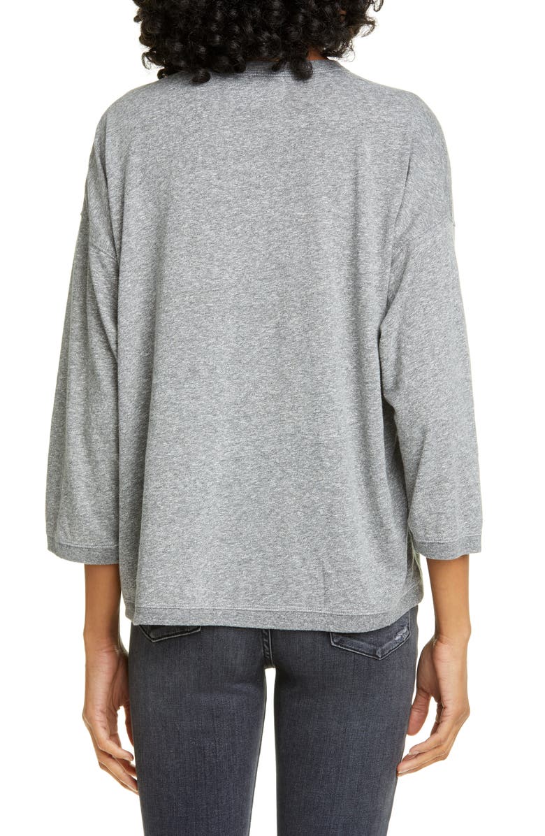 THE GREAT. The Shrunken Henley, Alternate, color, 