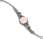 SAMUEL B. Multistone White Bone Bracelet