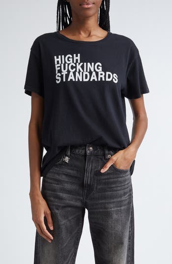 R13 High Fucking Standards Graphic T-Shirt | Nordstrom