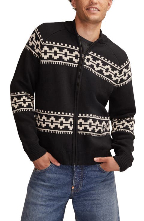 Bull Front Zip Cardigan