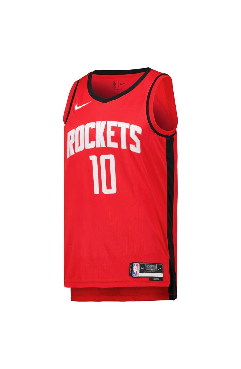 Nike Unisex Nike Jabari Smith Jr. Red Houston Rockets Swingman Jersey - Icon Edition, Alternate, color, Red