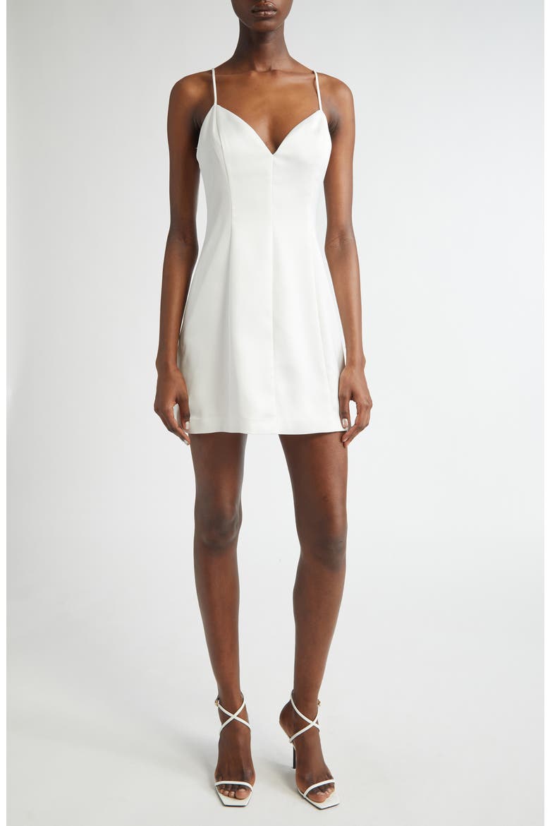 Cynthia Sheath Minidress, Main, color, IVORY