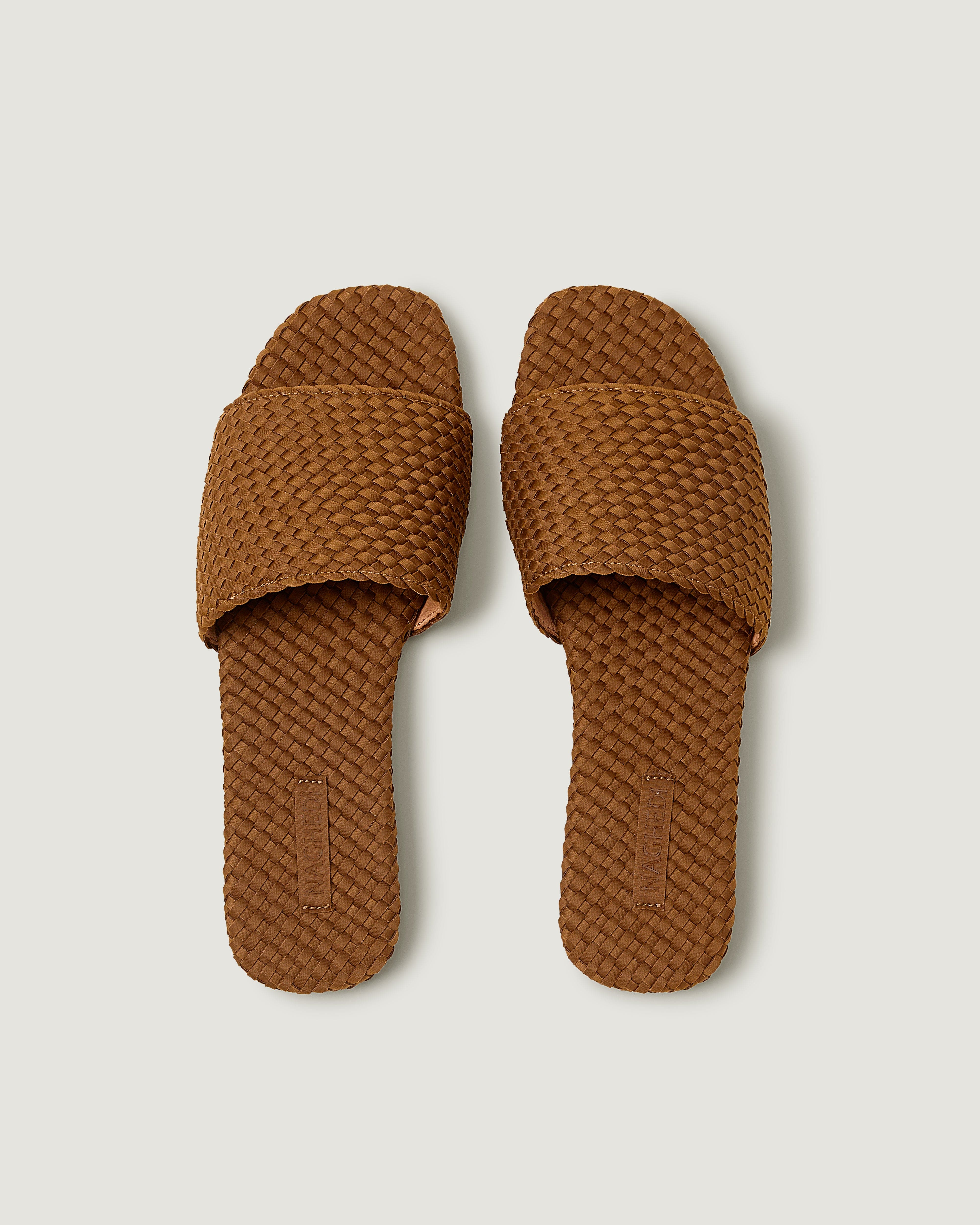 St. Barths Slide, Alternate, color, Teak