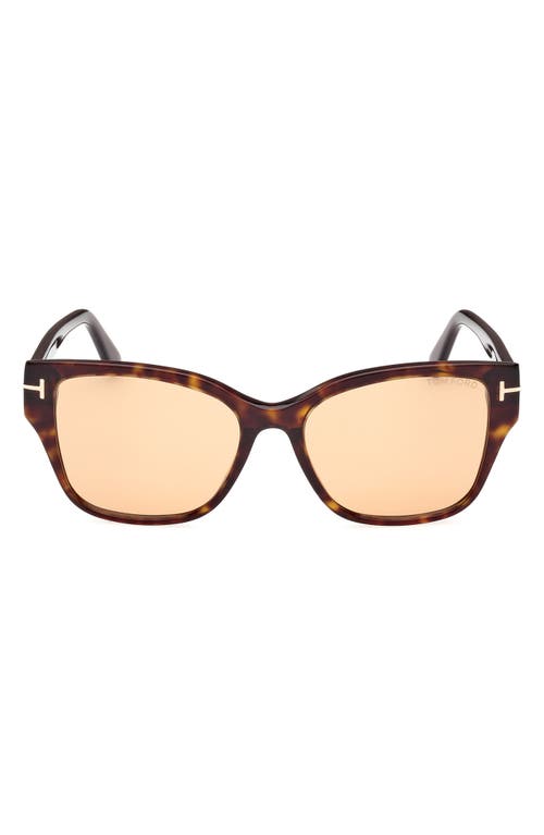 Tom Ford Elsa 55mm Butterfly Sunglasses