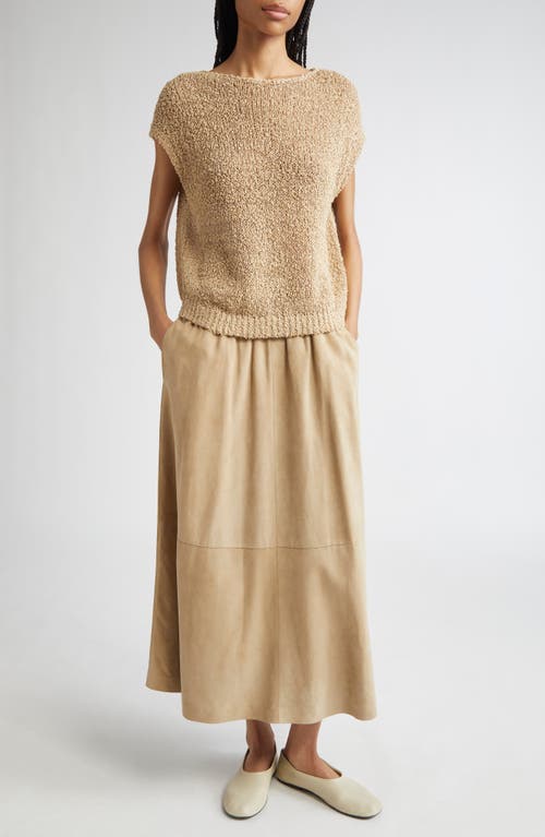 Lafayette 148 Plus Size Cotton Silk Open Knit Pullover Tank