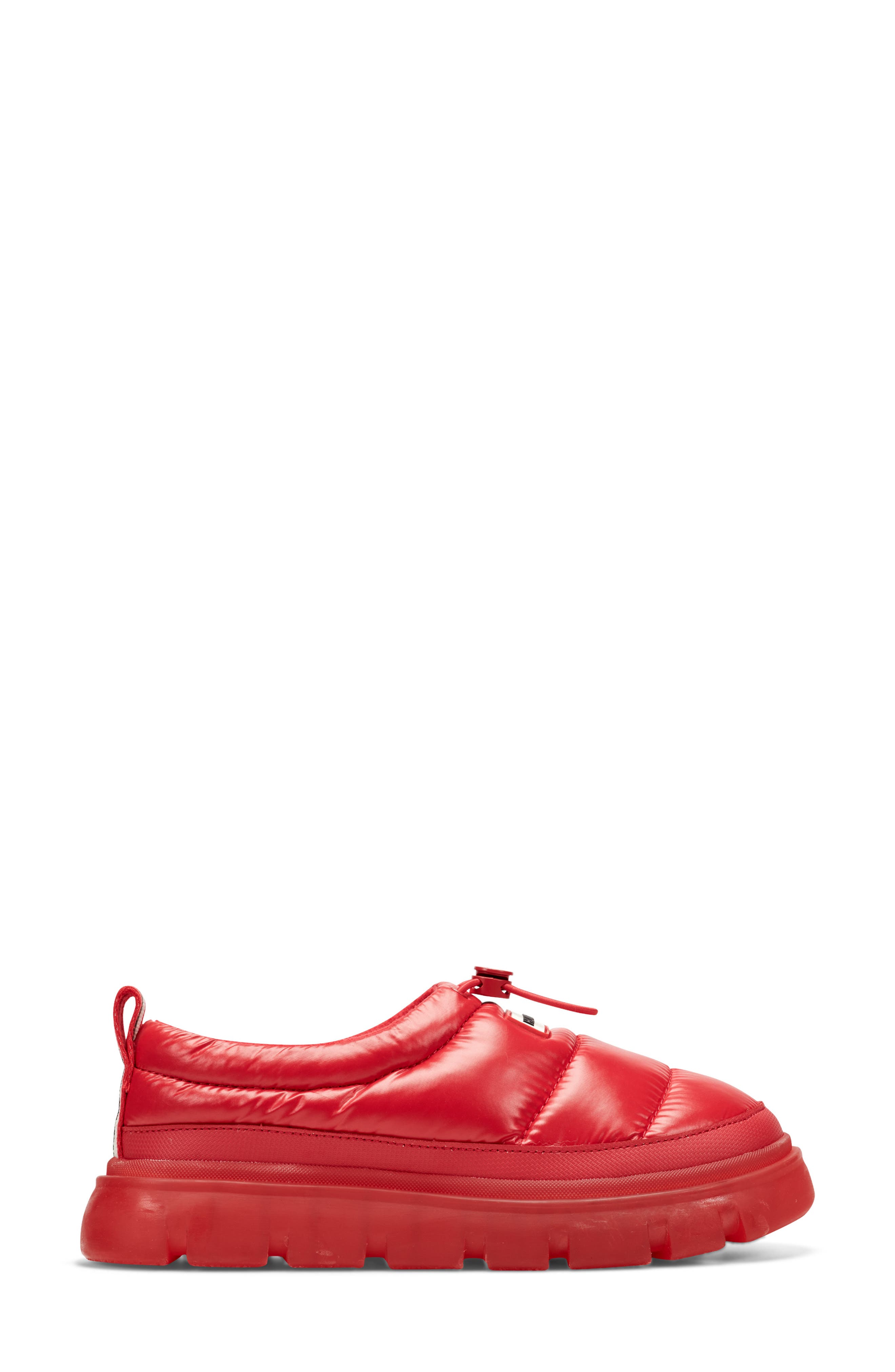 Madi Platform Puffer Slipper, Alternate, color, RED