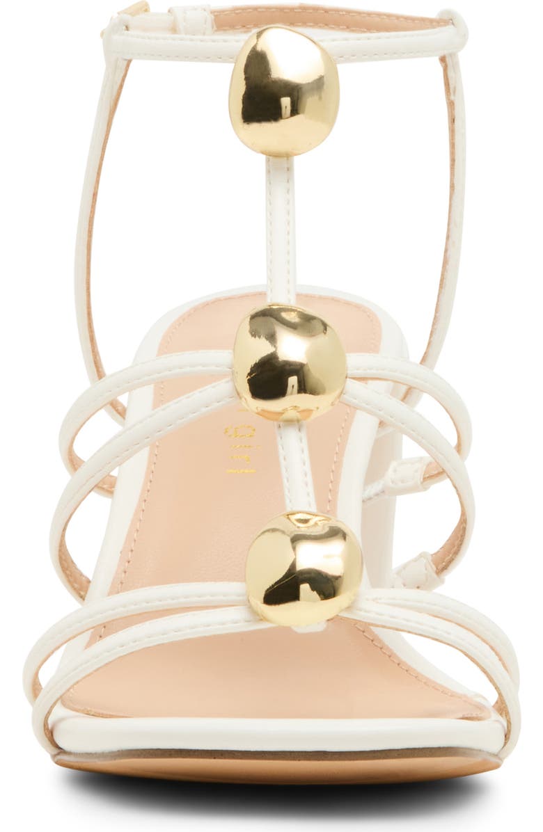 Madden Girl <p>Laylaa Faux Leather Strappy Sandal (Women)</p>, Alternate, color, White Paris