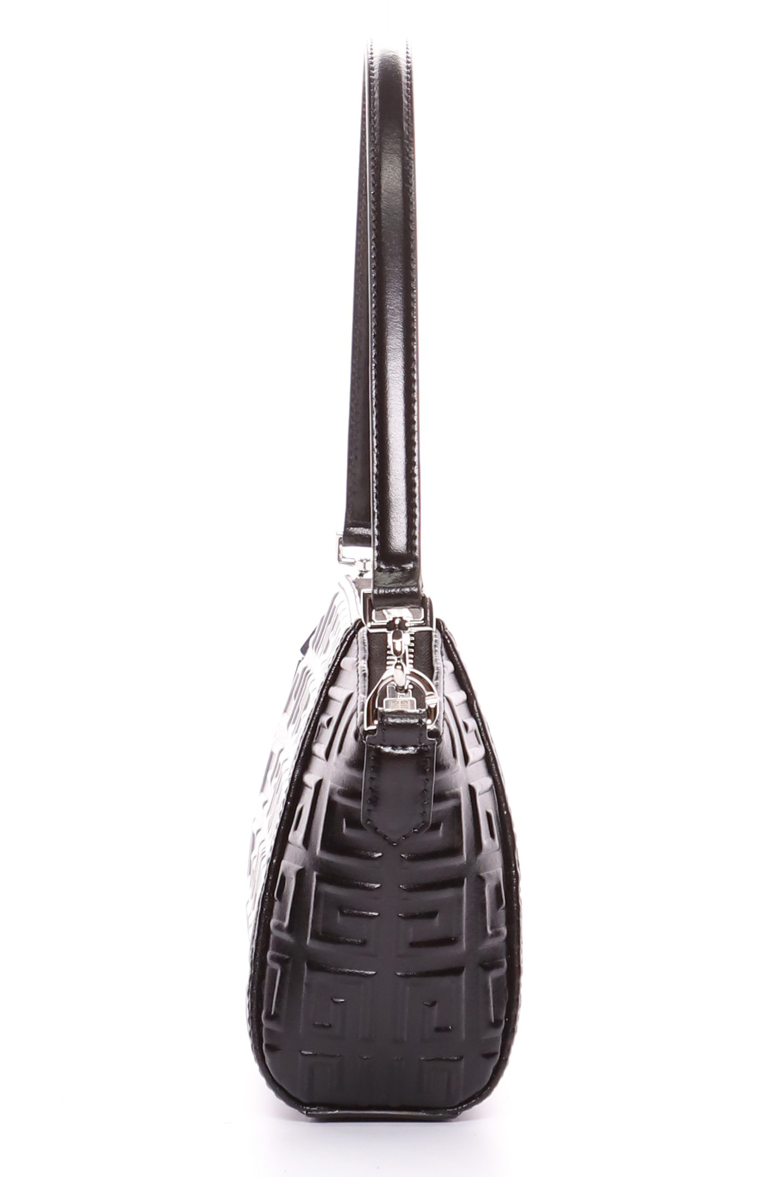 Givenchy Extra Small Antigona Logo Embossed Leather Bag, Alternate, color, 