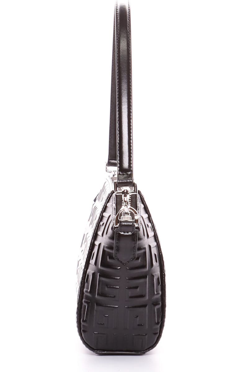 Givenchy Extra Small Antigona Logo Embossed Leather Bag, Alternate, color,