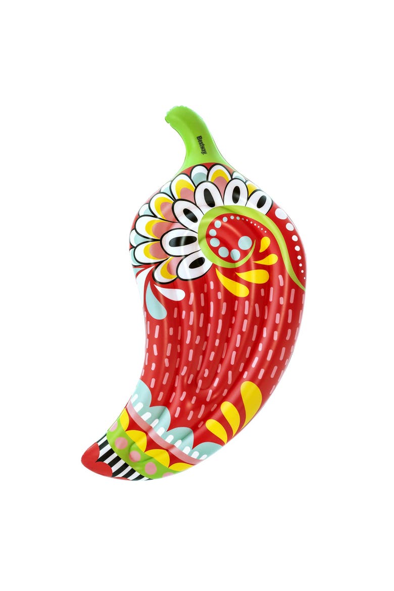 Inflatable Flirty Fiesta Pepper Pool Water Beach Float, Main, color, Multicolored