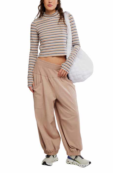 Free People Printed Up In the Air Top & Pants Set