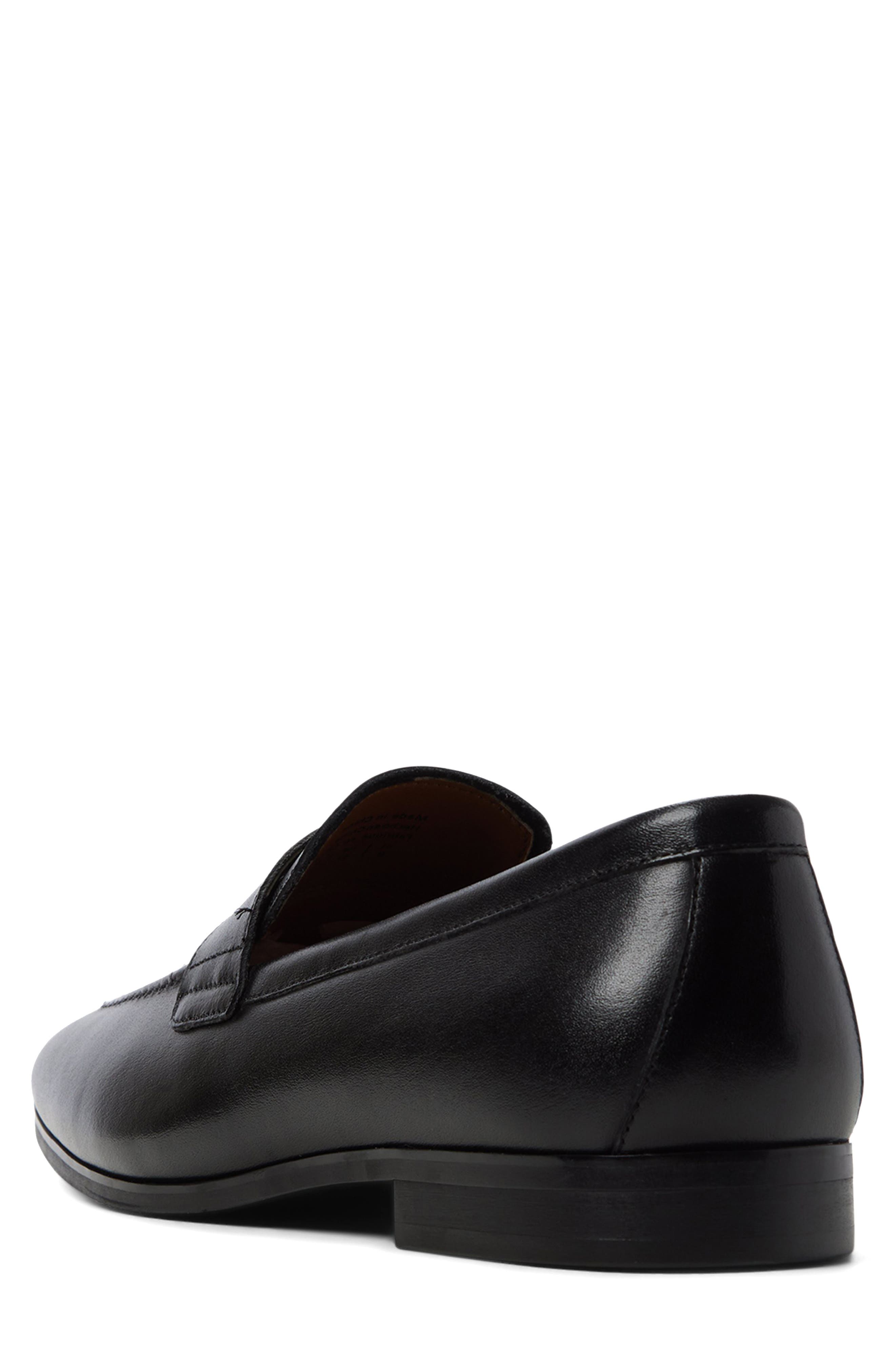 ALDO Portsmouth Penny Loafer, Alternate, color, Black