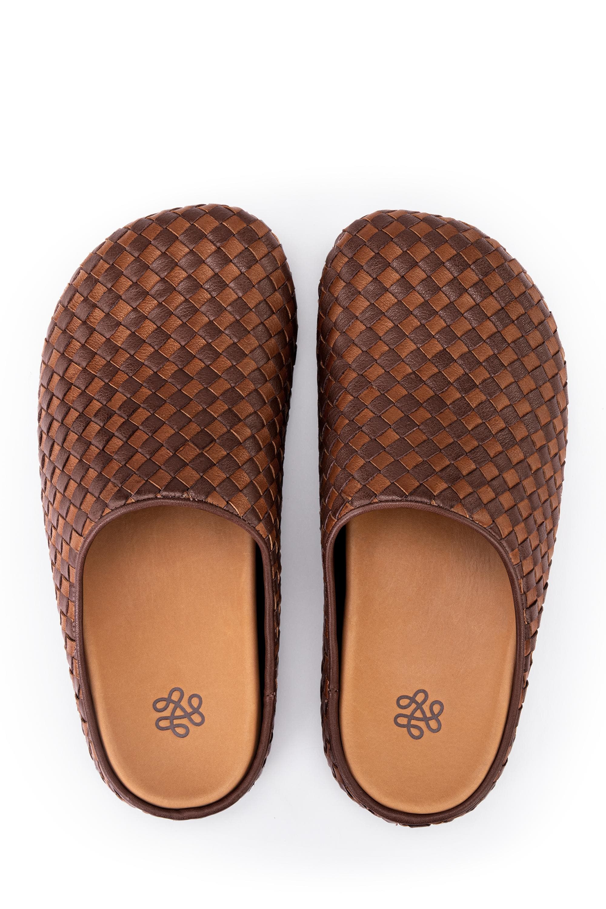 Mahogany/Cognac Woven
