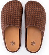 The Sak Bolinas Leather Woven Clog