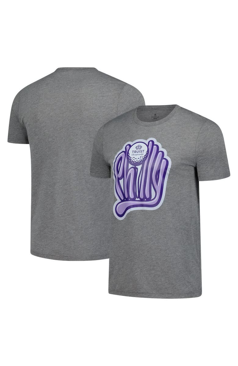 AHEAD Men's Ahead Gray Truist Championship Instant Classic Tri-Blend T-Shirt, Alternate, color, Gray