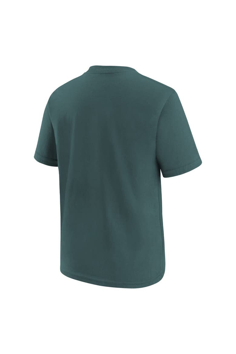 Preschool Nike Green Philadelphia Eagles Team Wordmark T-Shirt, Alternate, color, Green