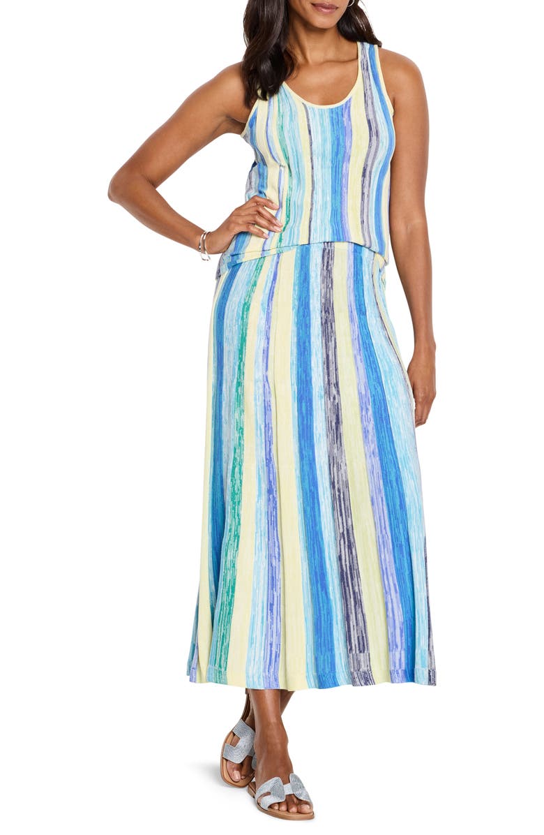 NIC+ZOE Coast Crush Tank, Alternate, color, Blue Multi